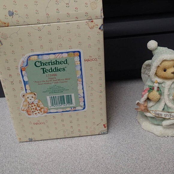 Cherished Teddies Angela "Peace On Earth and Mercy Mild" - Picture 7 of 7